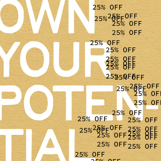 New Year, New Goals 25% off Sale